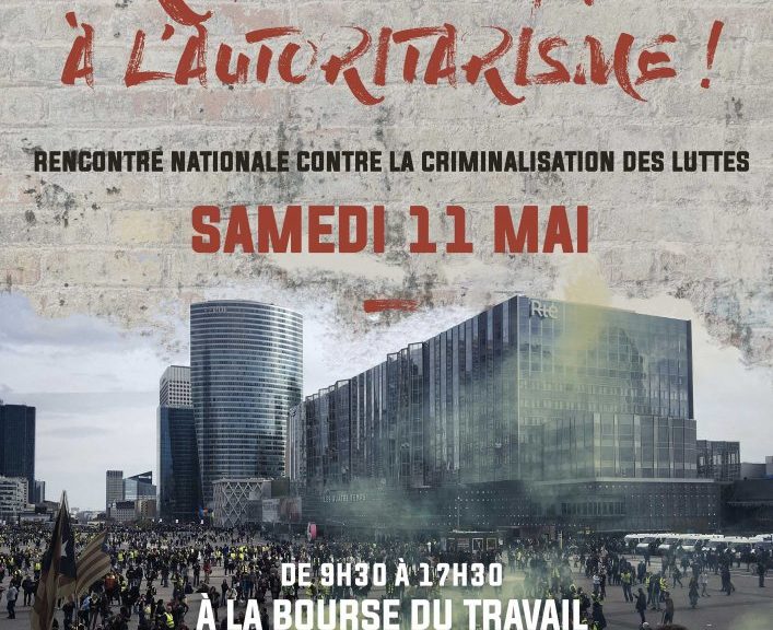 Rencontre nationale contre la criminalisation des luttes