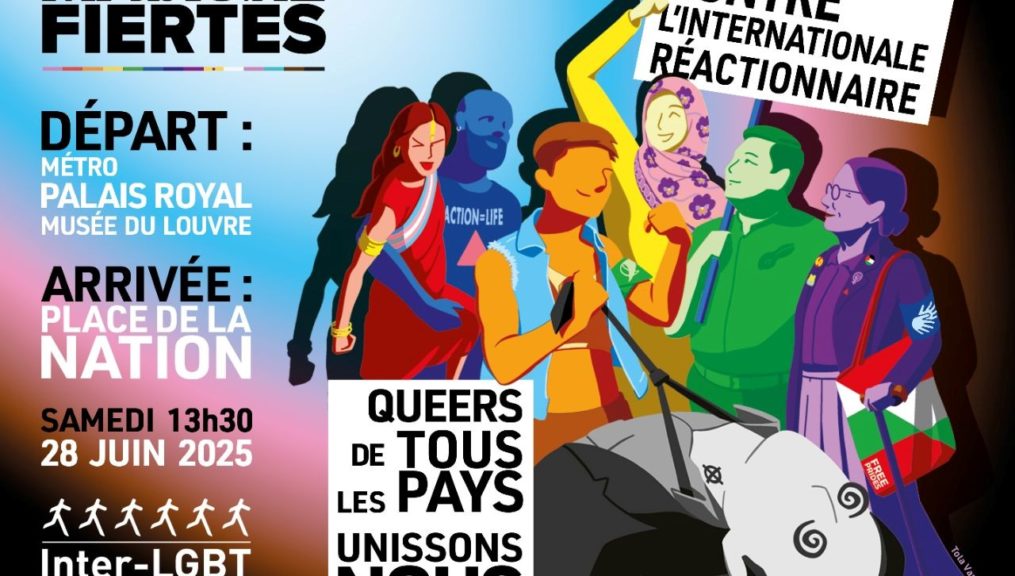 ASSO Île-de-France : Soutien à la marche des fiertés de Paris